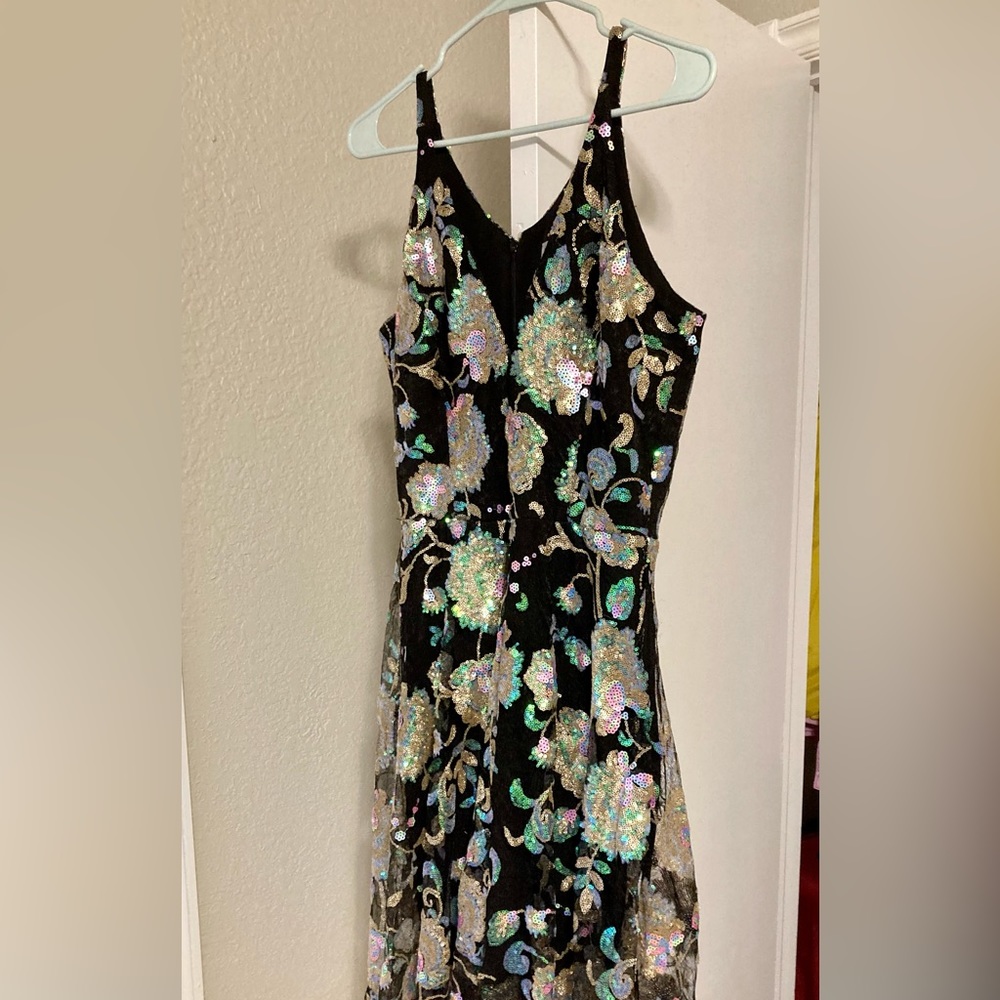 Dress the population sequin dress